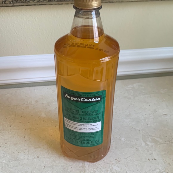Starbucks Kitchen Starbucks Sugar Cookie Syrup Unopened Retired
